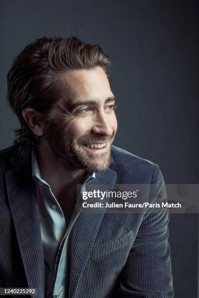 Actor Jake Gyllenhaal is photographed for Paris Match on March 21, 2022 in Paris, France.