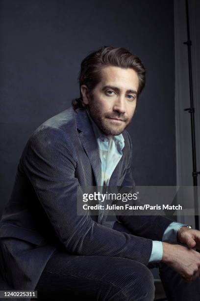 Actor Jake Gyllenhaal is photographed for Paris Match on March 21, 2022 in Paris, France.