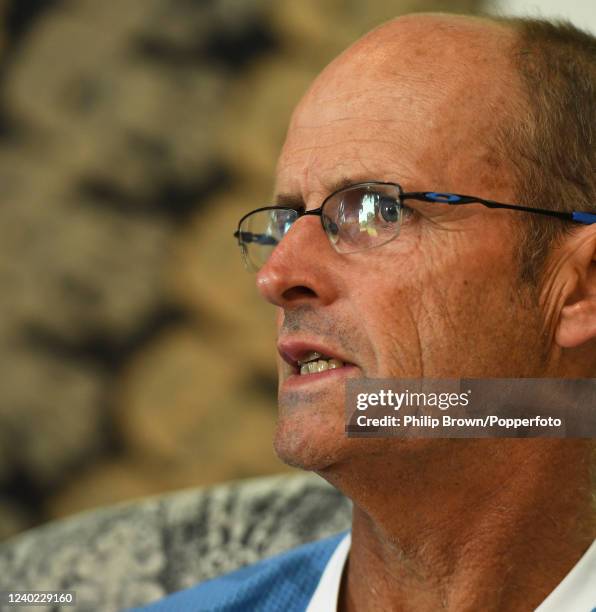 Former International cricketer and coach, Gary Kirsten of South Africa, speaking at the Vineyard Hotel in Cape Town, 10th January 2020.