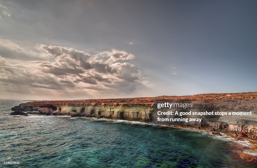 Sea caves