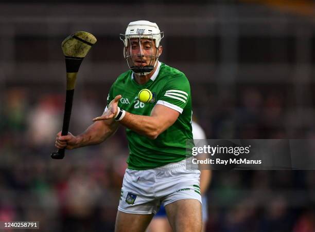 Limerick , Ireland - 23 April 2022; Pat Ryan of Limerick during the Munster GAA Hurling Senior Championship Round 2 match between Limerick and...