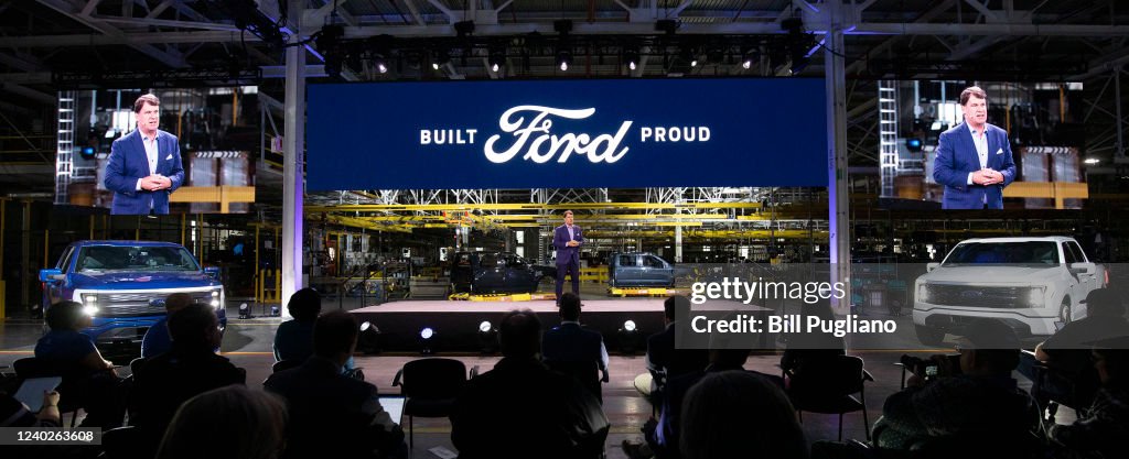 Ford Launches F-150 Lightning Electric Truck