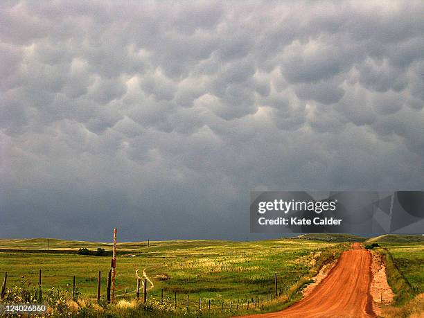 colorado thunderstorm - castle rock parkway stock pictures, royalty-free photos & images