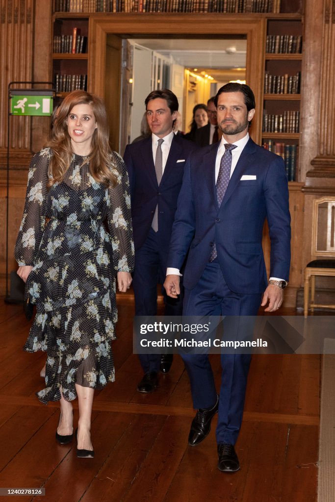 Prince Carl Philip And Princess Sofia of Sweden Attends Dyslexiforum 2022