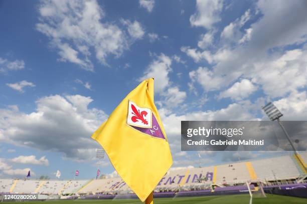 General view during the Serie A match between ACF Fiorentina and Udinese Calcio at Stadio Artemio Franchi on April 27, 2022 in Florence, Italy.