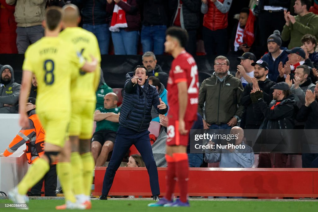 Liverpool v Villarreal Semi Final Leg One - UEFA Champions League