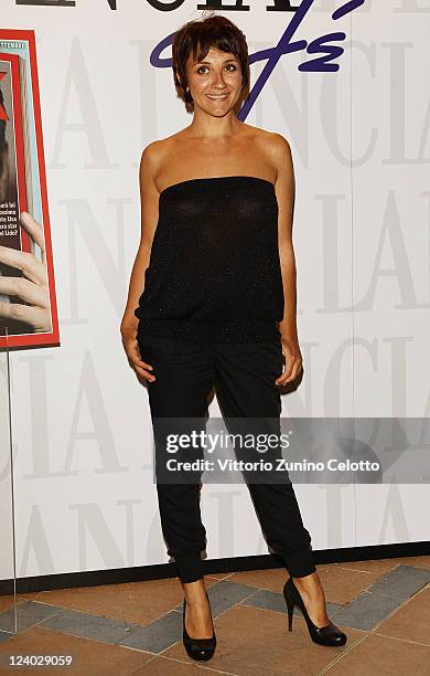 Lucia Ocone attends the Ciak Party at Lancia Cafe on September 7, 2011 in Venice, Italy.