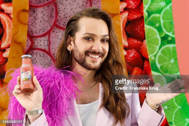 Riccardo Simonetti during the EDEKA "All in Fruits" launch on April 28, 2022 in Hamburg, Germany.
