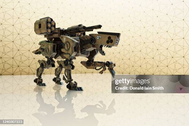 robot weapon platforms - unmanned ground vehicle stock pictures, royalty-free photos & images