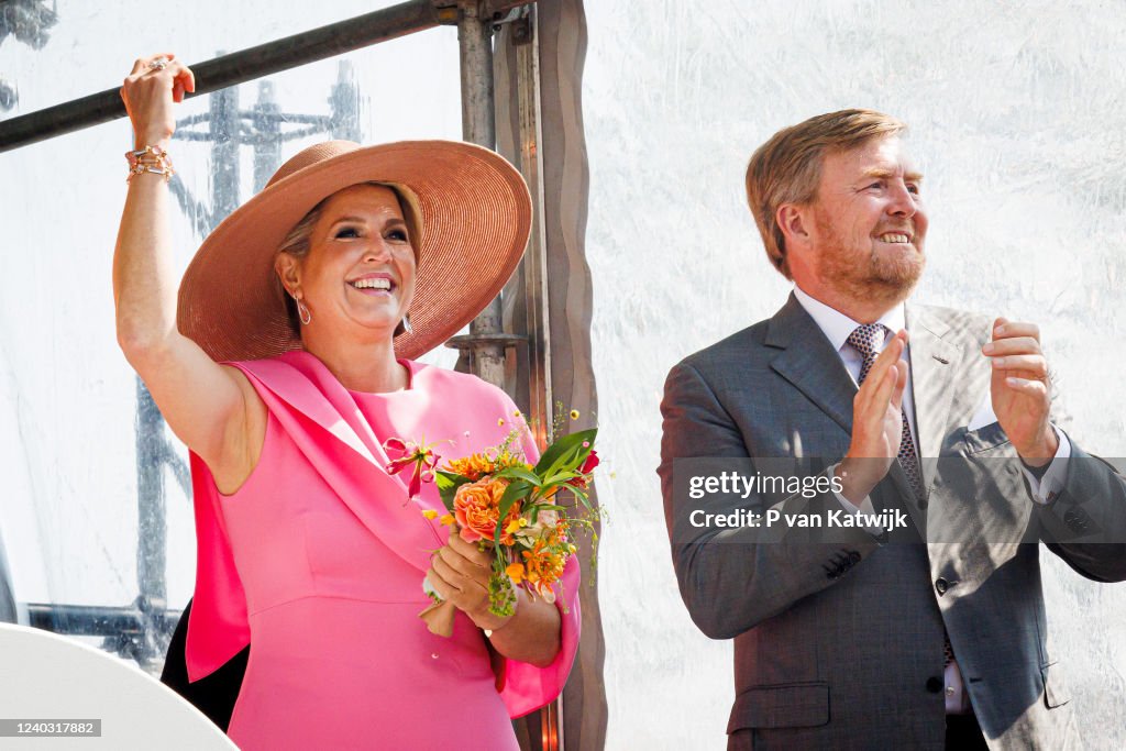 Dutch Royal Family Celebrates Kingsday In Maastricht