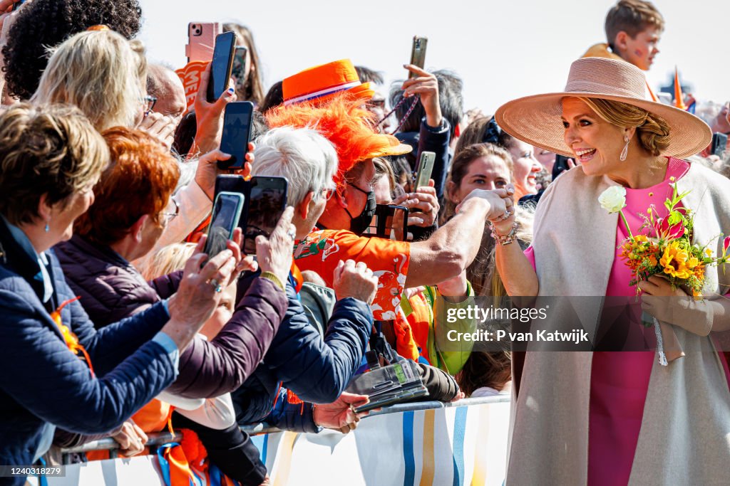 Dutch Royal Family Celebrates Kingsday In Maastricht