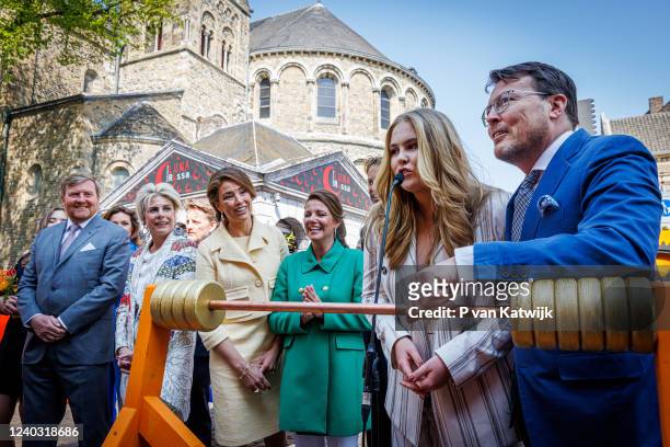 Princess Alexia of the Netherlands, Princess Laurentien of the Netherlands, Princess Marilene of the Netherlands, Princess Annette of the...