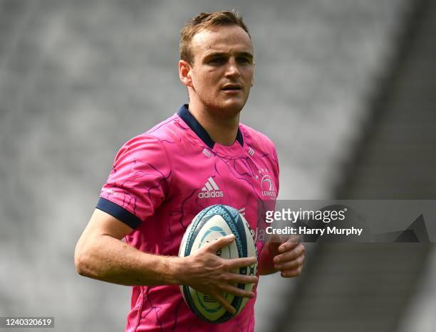 Cape Town , South Africa - 29 April 2022; Nick McCarthy during a Leinster Rugby Captain's Run at the DHL Stadium in Cape Town, South Africa.
