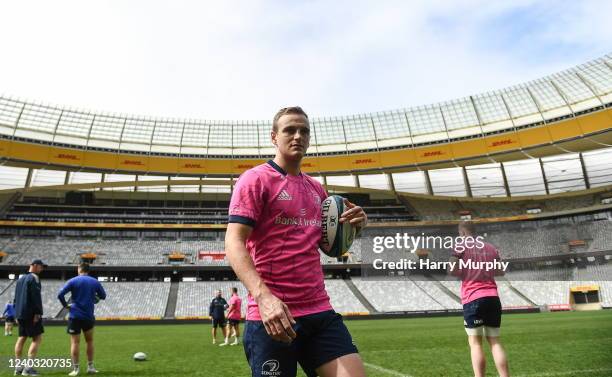 Cape Town , South Africa - 29 April 2022; Nick McCarthy during a Leinster Rugby Captain's Run at the DHL Stadium in Cape Town, South Africa.