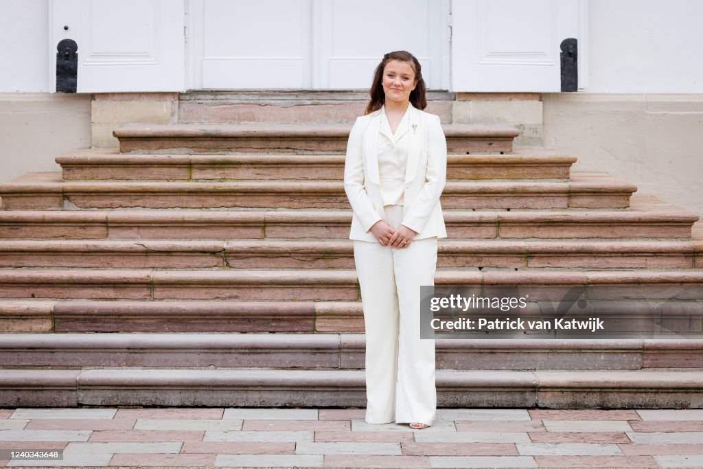 Princess Isabella Of Denmark Confirmation At Fredensborg Palace