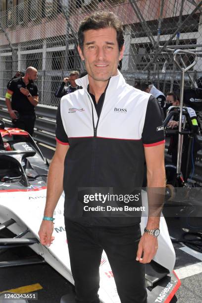 Mark Webber attends the ABB FIA Formula E 2022 Monaco E-Prix on April 30, 2022 in Monte Carlo, Monaco.