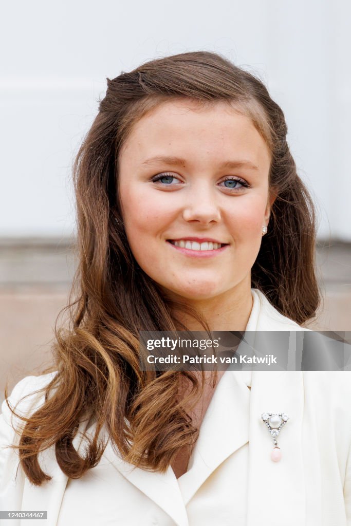 Princess Isabella Of Denmark Confirmation At Fredensborg Palace