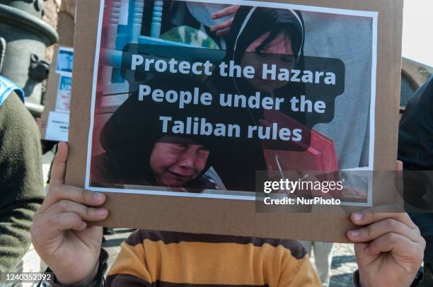 Piazza della Repubblica in Rome hosted a demonstration in support of the Hazara people to ''denounce the violence and continuous attacks and to ask...