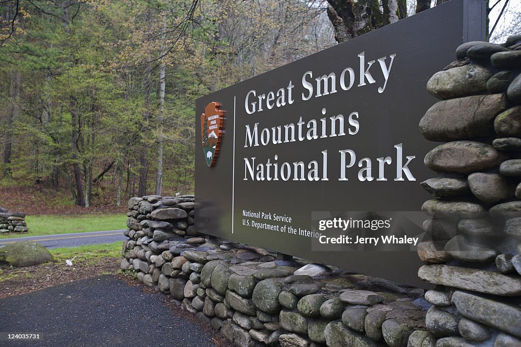 Great Smoky Mountains NP Sign