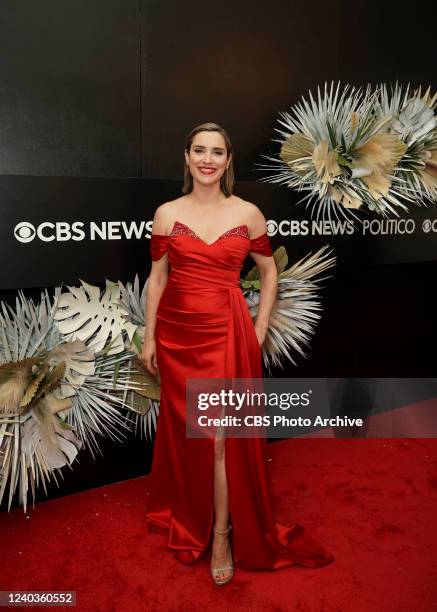 Margaret Brennan, Moderator of Face the Nation at the CBS News/POLITICO reception ahead of the White House Correspondents' Association dinner at the...