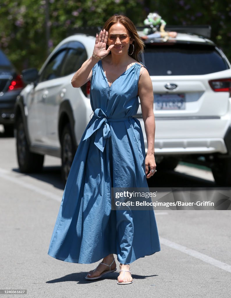 Celebrity Sightings In Los Angeles - April 30, 2022