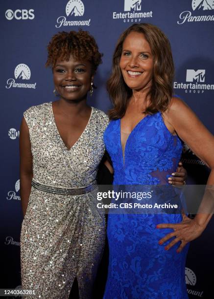 Karine Jean-Pierre, Principal Deputy Press Secretary and Suzanne Malveaux, CNN at the Paramount White House Correspondents' Dinner after party at the...