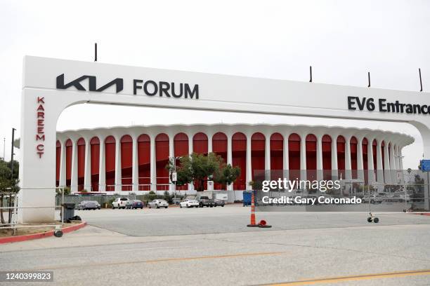 Inglewood Forum will become Kia Forum in naming rights deal on Thursday, March 31, 2022 in Inglewood, CA.