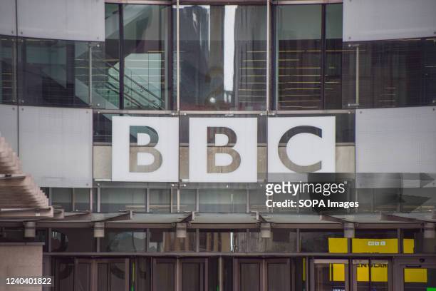 General view of Broadcasting House, BBC headquarters in central London.