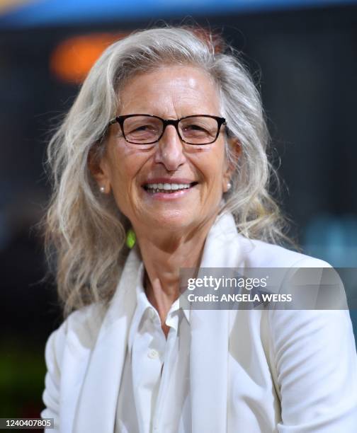 Photographer Annie Leibovitz arrives for the 2022 Met Gala at the Metropolitan Museum of Art on May 2 in New York. - The Gala raises money for the...