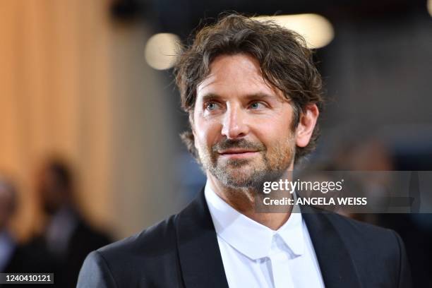 Actor Bradley Cooper arrives for the 2022 Met Gala at the Metropolitan Museum of Art on May 2 in New York. - The Gala raises money for the...