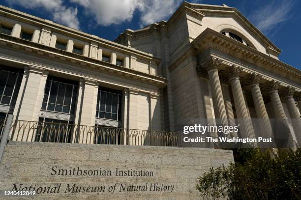 The Smithsonian National Museum of Natural History is seen August 30, 2020 in Washington, DC.