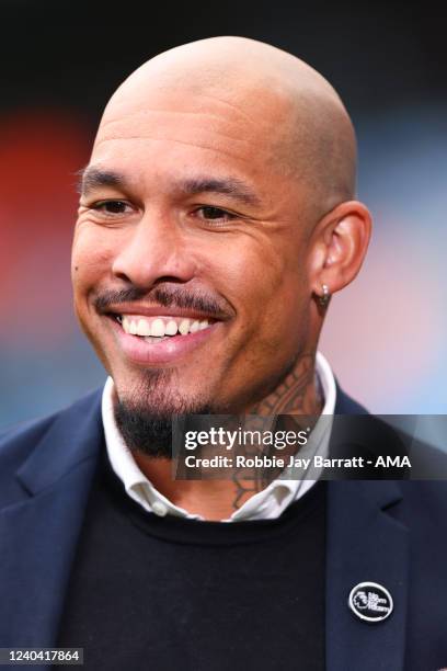 Nigel De Jong during the Premier League match between Manchester City and Liverpool at Etihad Stadium on April 10, 2022 in Manchester, United Kingdom.