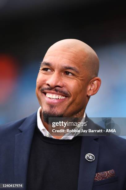 Nigel De Jong during the Premier League match between Manchester City and Liverpool at Etihad Stadium on April 10, 2022 in Manchester, United Kingdom.