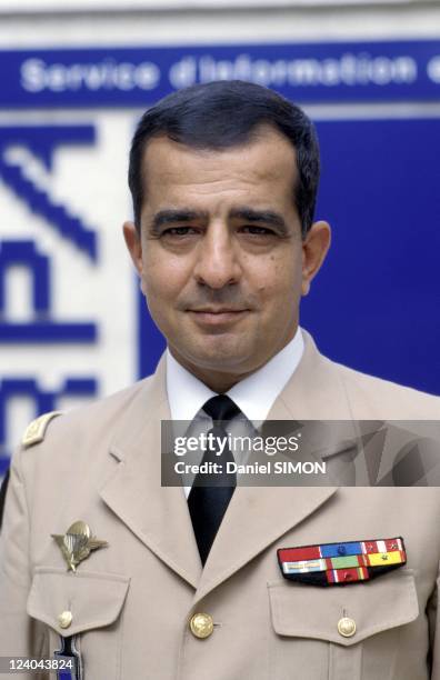 Raymond Germanos, director of S.I.R.P.A in France on September 21, 1989.