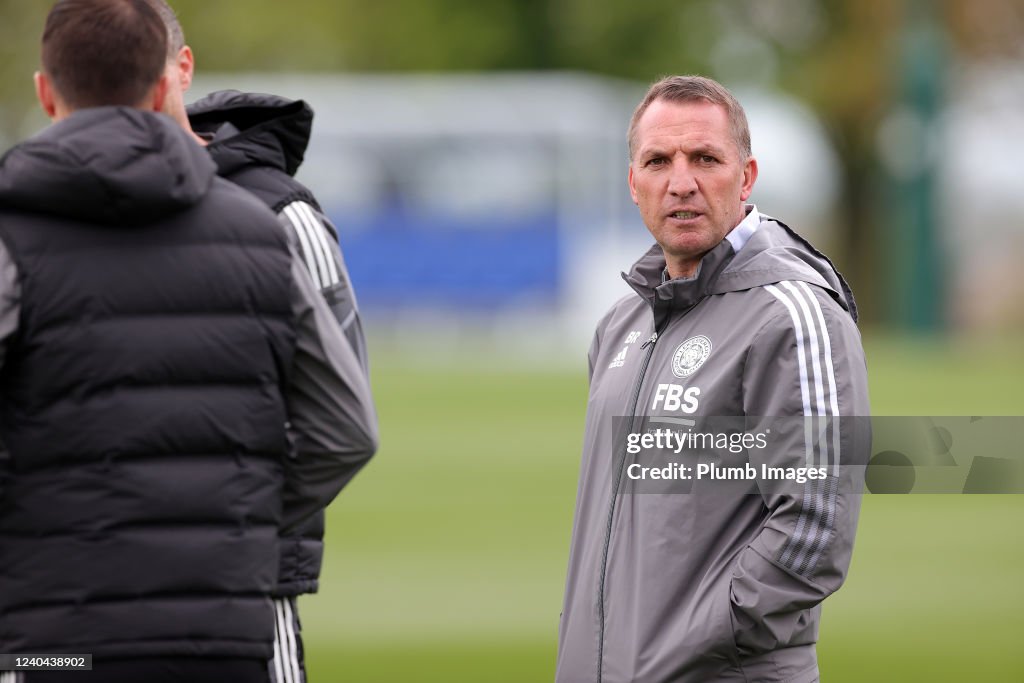 Leicester City Training Session and Press Conference