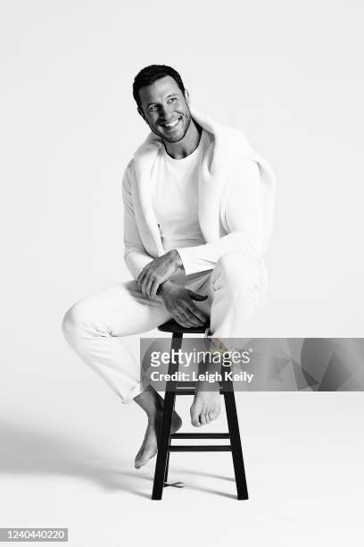 March 7: Actor Pablo Schreiber poses for JON Magazine on March 7, 2022 in Los Angeles, California.