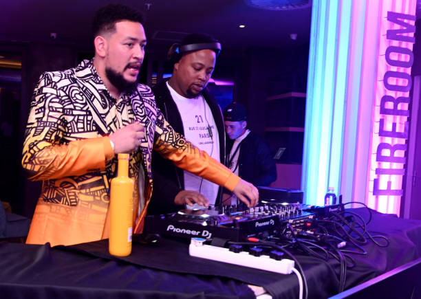 aka during the sa fashion week opening party at mall of africa on april 26 2022 in midrand