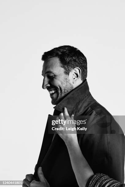 March 7: Actor Pablo Schreiber poses for JON Magazine on March 7, 2022 in Los Angeles, California.