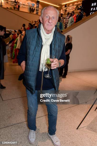 Designer Paul Costelloe attends The Queen Elizabeth II Award For British Design and BFC Foundation Impact announcement at The Design Museum on May 4,...