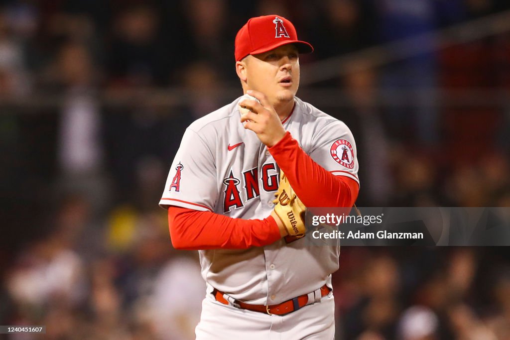 Los Angeles Angels v Boston Red Sox