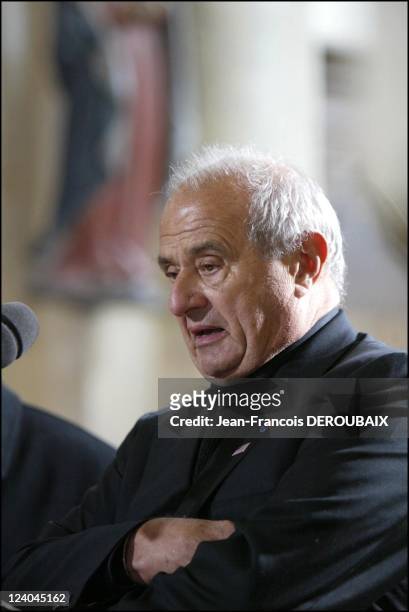 Funerals of Bernard Loiseau In Saulieu, France On February 28, 2003 - Paul Bocuse.