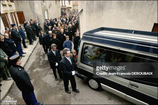 Funerals of Bernard Loiseau In Saulieu, France On February 28, 2003 -