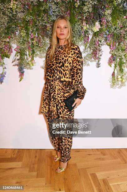 Kate Moss attends The Eternity Charity Fundraiser hosted by Lola Bute in support of Action On Addiction, James' Place, Place2Be and Grow at Alva...