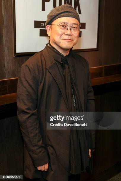 Tim Yip attends a Gala Screening of "Wake Up Punk" at Regent Street Cinema on May 5, 2022 in London, England.