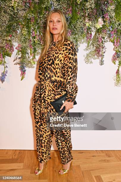 Kate Moss attends The Eternity Charity Fundraiser hosted by Lola Bute in support of Action On Addiction, James' Place, Place2Be and Grow at Alva...