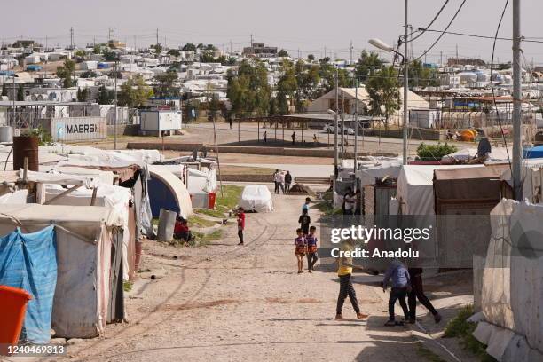 Yezidis, who fled as a result of the clashes between the Sinjar Resistance Units affiliated to the terrorist organization PKK and the Iraqi army, are...