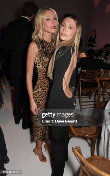 Princess Maria-Olympia of Greece and Denmark and Heloise Agostinelli attend The Eternity Charity Fundraiser hosted by Lola Bute in support of Action...