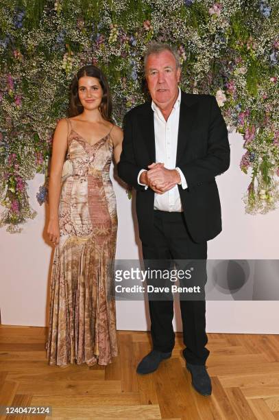 Lara Dearden and Jeremy Clarkson attend The Eternity Charity Fundraiser hosted by Lola Bute in support of Action On Addiction, James' Place, Place2Be...