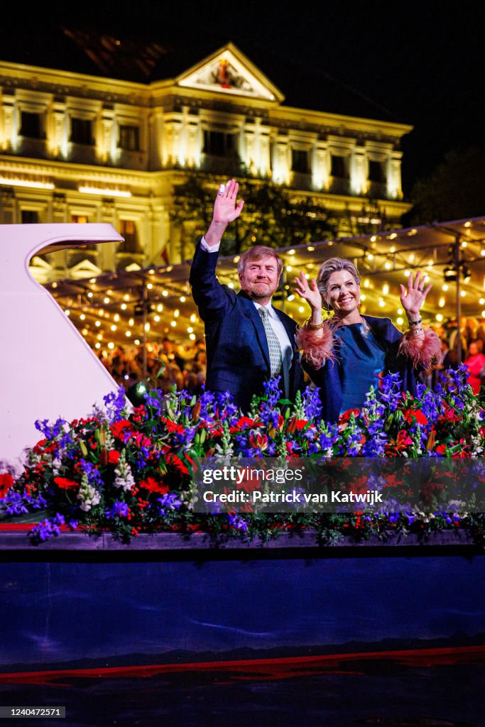 King Willem-Alexander and Queen Maxima Of The Netherlands Attend Liberation Day Festival In Amsterdam