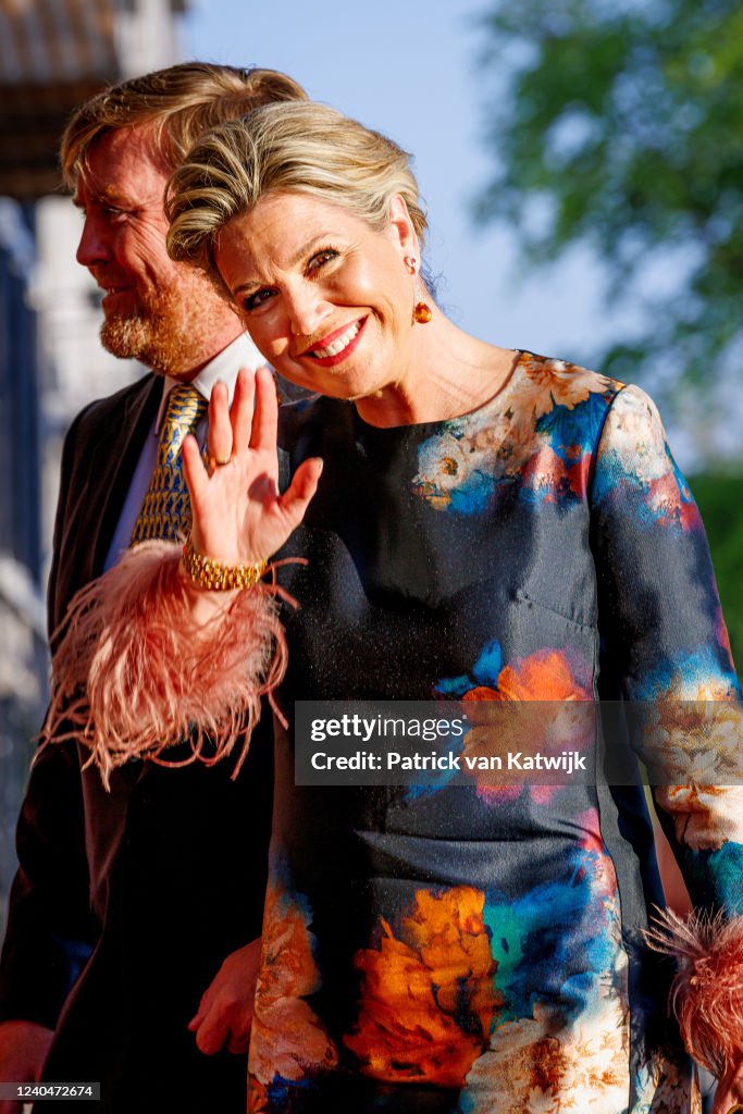 King Willem-Alexander and Queen Maxima Of The Netherlands Attend Liberation Day Festival In Amsterdam